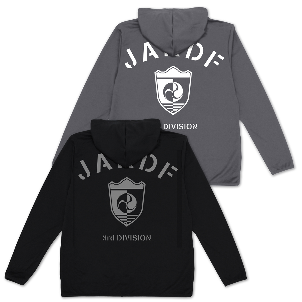 怪獣8号_XLサイズ_第3部隊 薄手ドライパーカー/GRAY