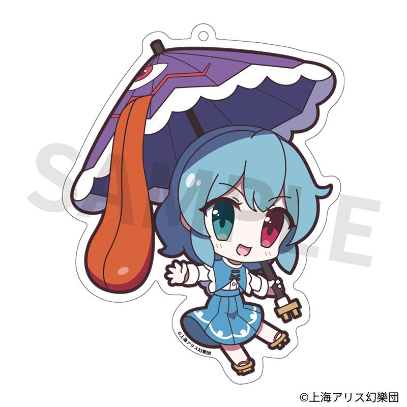 東方Project_アクリルキーホルダー ゆるっととうほう 167 多々良小傘