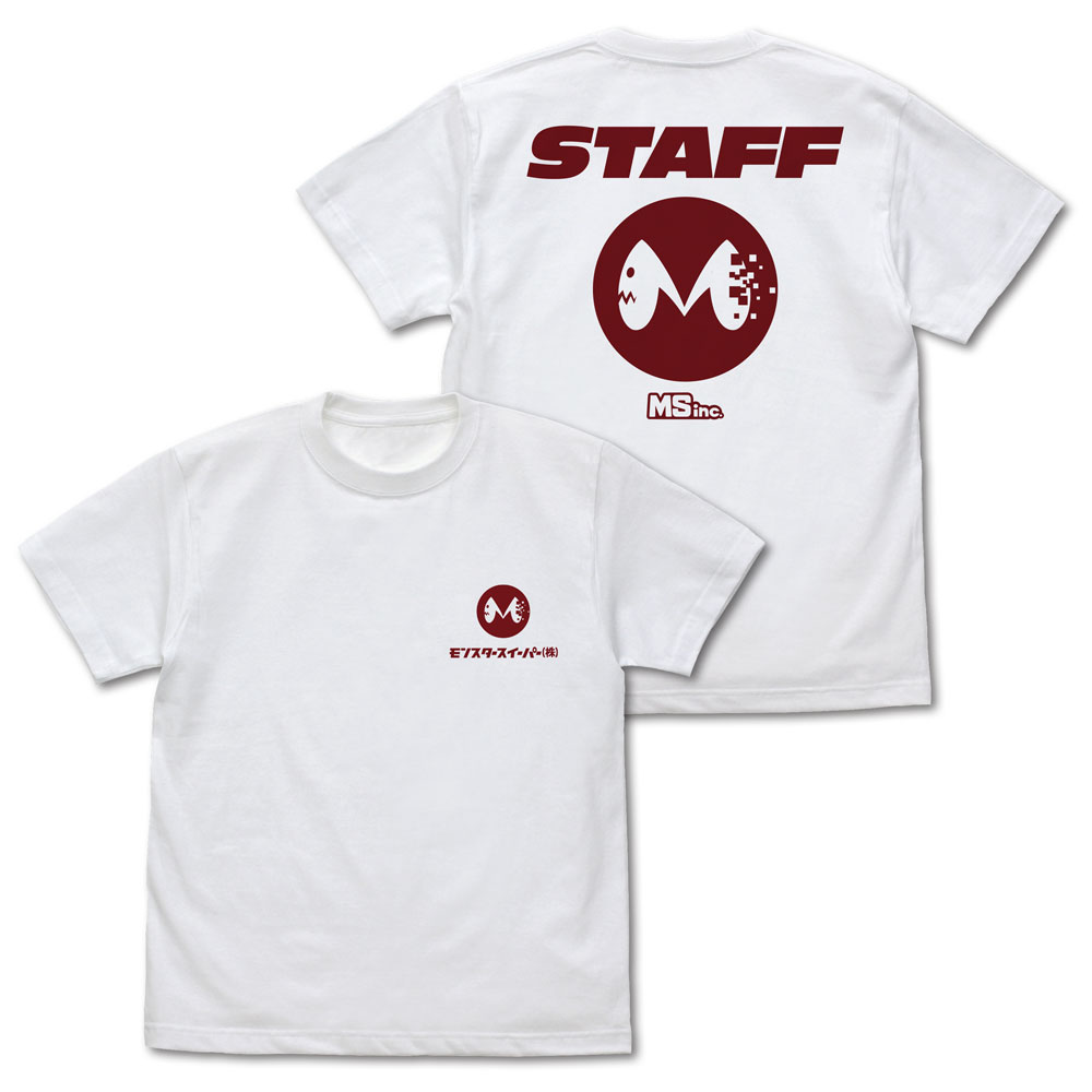 怪獣8号_XLサイズ_モンスタースイーパー Tシャツ/WHITE