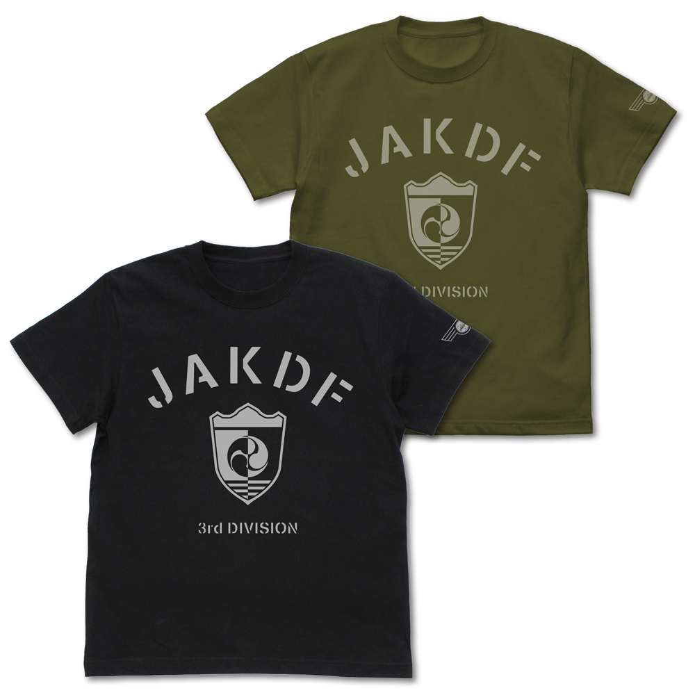 怪獣8号_XLサイズ_第3部隊 Tシャツ/BLACK