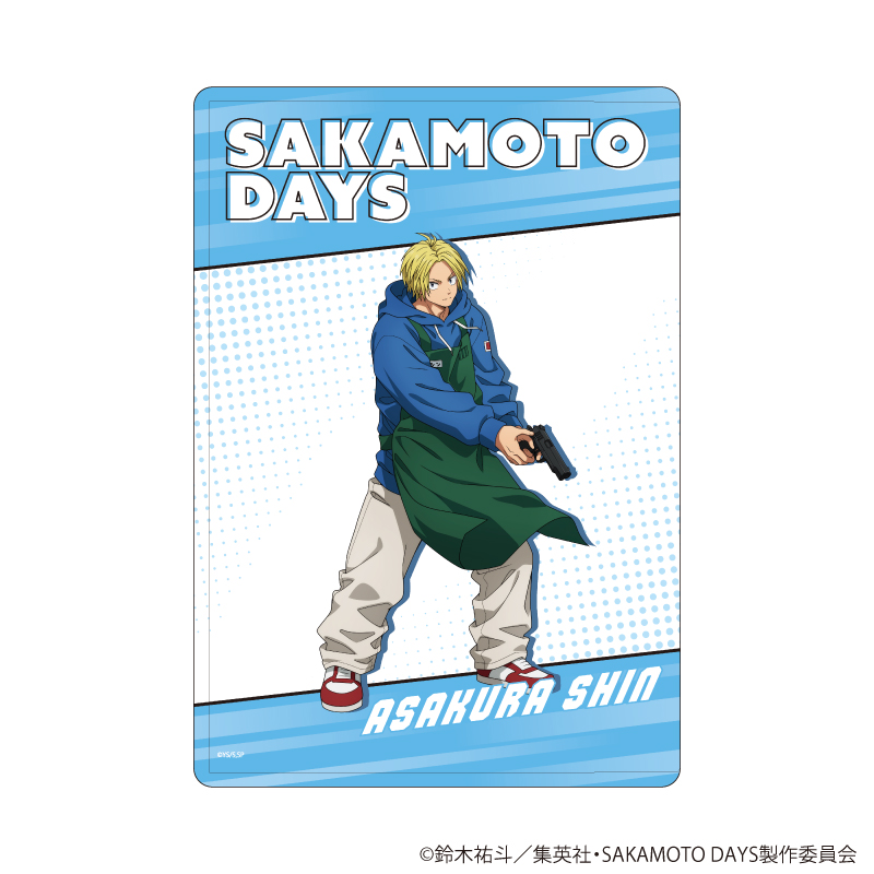 SAKAMOTO DAYS_キャラクリアケース03/通常衣装ver. 朝倉シン(描き下ろしイラスト)