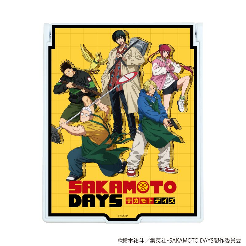SAKAMOTO DAYS_デカキャラミラー02/通常衣装ver. 集合デザイン(描き