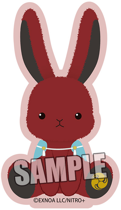 刀剣乱舞-ONLINE-_ラビットコレクション 刺繍ワッペンシール 和泉守兼定