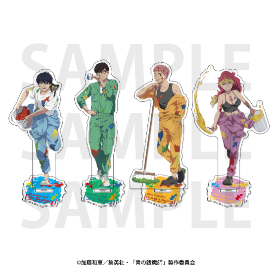 青の祓魔師 雪ノ果篇_アクリルスタンド ペンキアート 奥村 燐