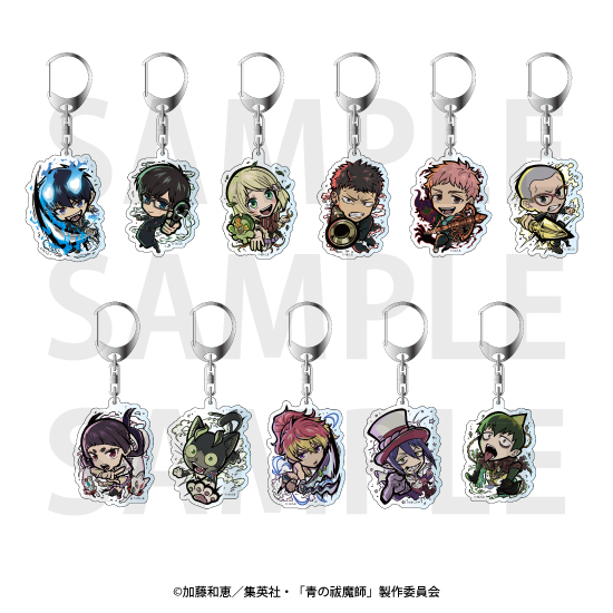 青の祓魔師 雪ノ果篇_イートゥーン トレーディングアクリルキーホルダー【BOX／11個入り】