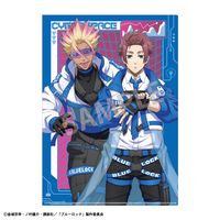 ブルーロック_A4シングルクリアファイル 糸師 冴＆士道 龍聖 サイバー
