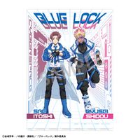 ブルーロック_A4シングルクリアファイル 糸師 冴＆士道 龍聖 サイバー