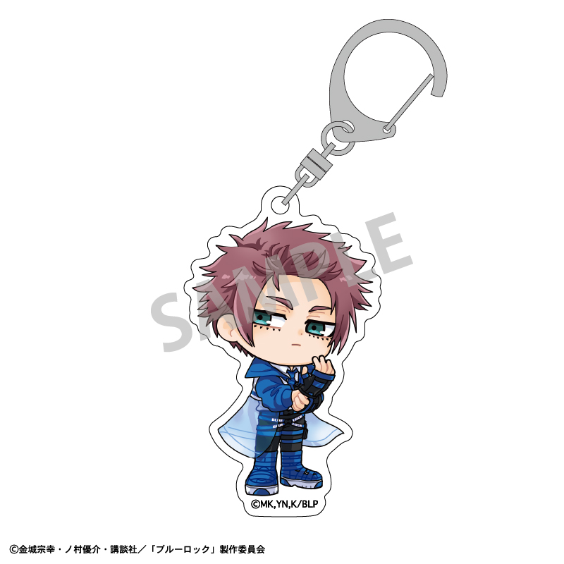ブルーロック_アクリルキーホルダー 糸師 冴 サイバーパンク リバイバル描き起こし