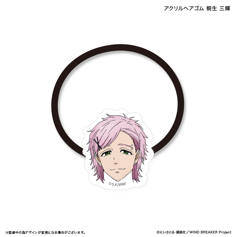 WIND BREAKER_アクリルヘアゴム 桐生 三輝