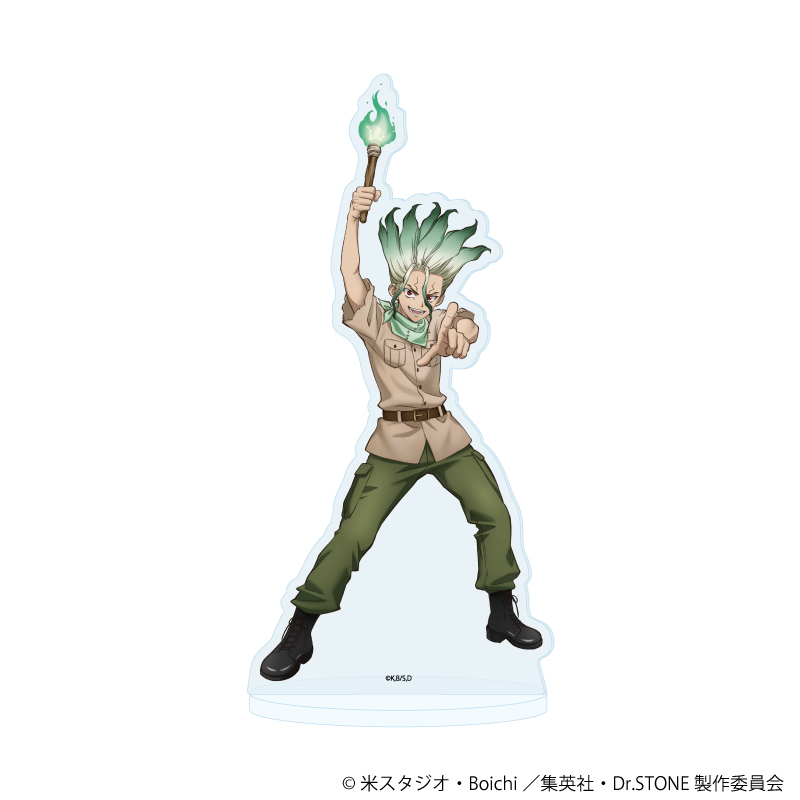 Dr.STONE_アクリルスタンド 54/探検家ver. 石神千空(描き下ろしイラスト)