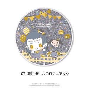 주술회전 × 산리오 캐릭터즈_글리터 코스터 07. 여름유 걸·루로로마니악