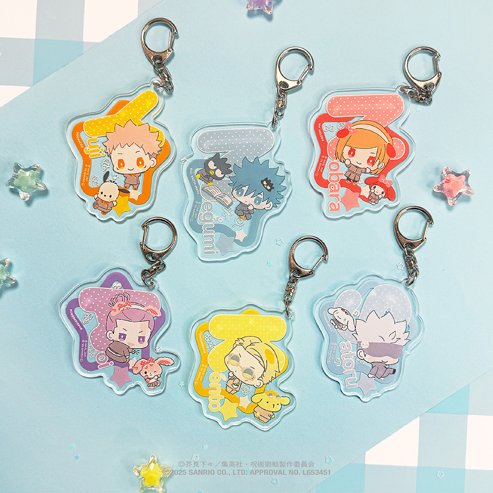 呪術廻戦 東堂葵 アクリルキーホルダー 刺繍キーホルダー まとめ売り