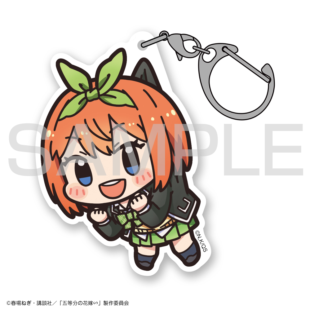 五等分の花嫁∽_中野四葉 アクリルつままれ ∽Ver.