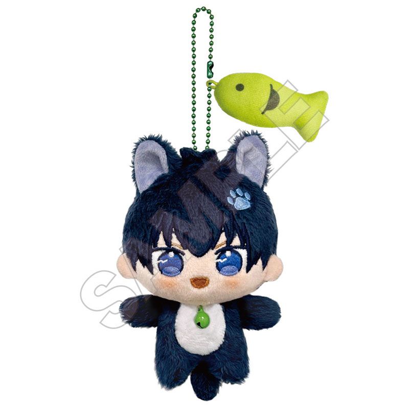 ブルーロック　ぬいぴーす はらぺこにゃんこ 潔世一 糸師凛 ぬいぐるみ ぬい ブルーロック_ぬいぴ〜す＋ はらぺこにゃんこ 潔 世一 | ブルーロック