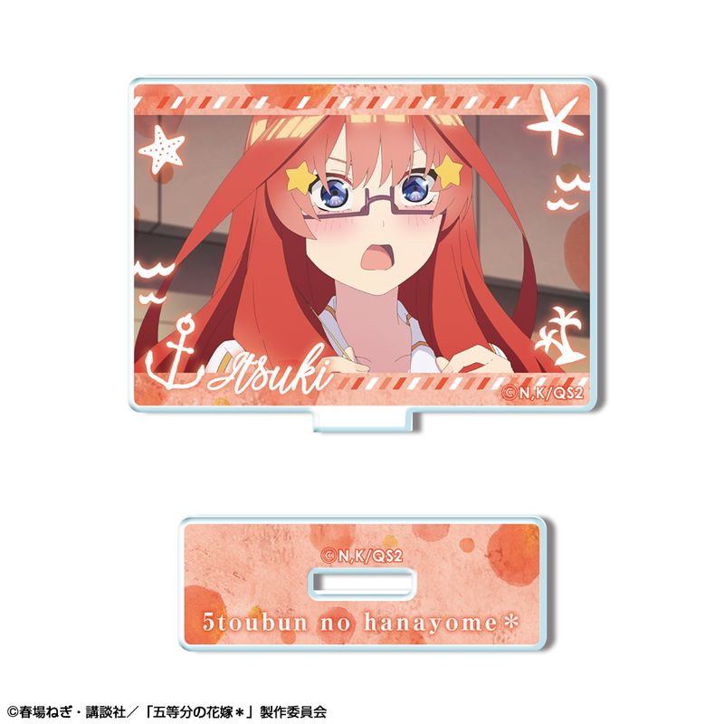 キナコ様　受注販売　5月発送予定 五等分の花嫁＊_ミニアクリルスタンド デザイン19(中野五月/C) | 五等