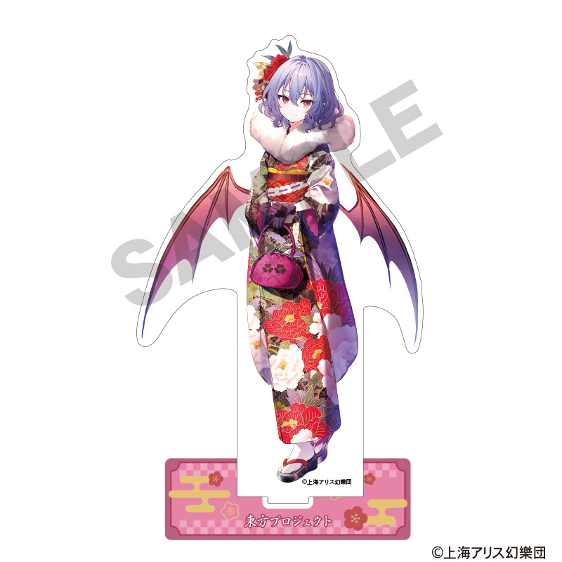 東方Project_アクリルスタンド　レミリア・スカーレット　博麗神社初詣