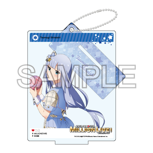 アイドルマスター ミリオンライブ!_自撮り風アクリルスタンド 「フューチャー・シグネチャー 白石 紬」Ver.