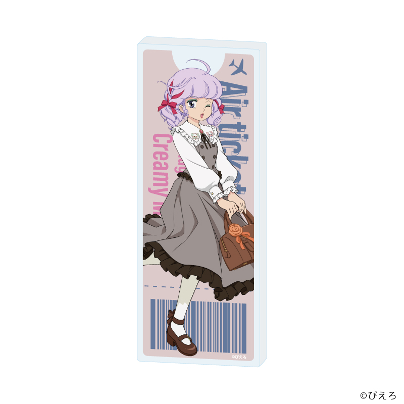 魔法の天使クリィミーマミ_コレクションボトル05/クリィミーマミB 旅行ver.(描き下ろしイラスト)