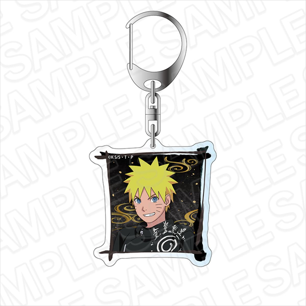 NARUTO -ナルト- 疾風伝_アクリルキーホルダー うずまきナルト ブラックコーデ ver.