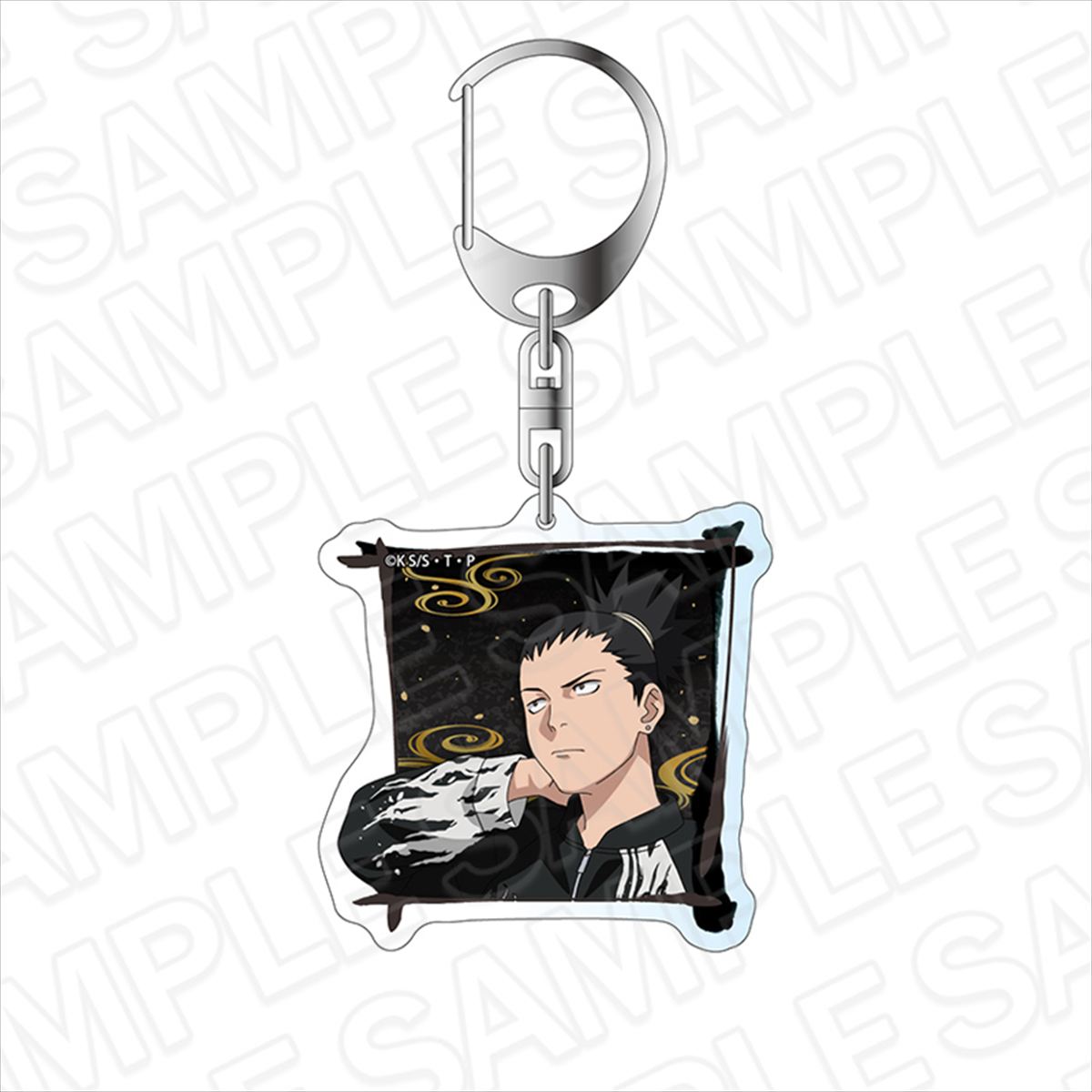 NARUTO -ナルト- 疾風伝_アクリルキーホルダー 奈良シカマル ブラックコーデ ver.