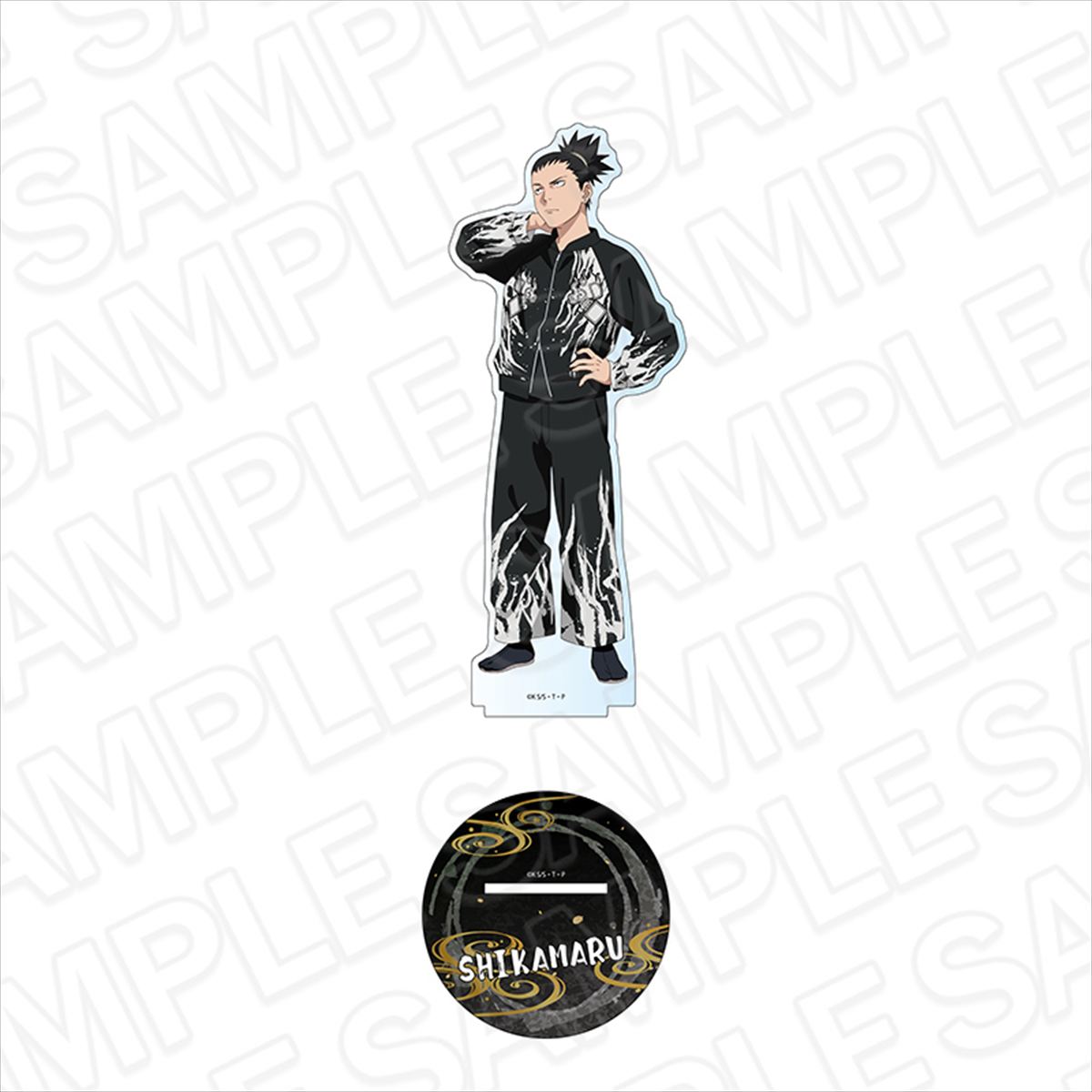 NARUTO -ナルト- 疾風伝_デカアクリルスタンド 奈良シカマル ブラックコーデ ver.