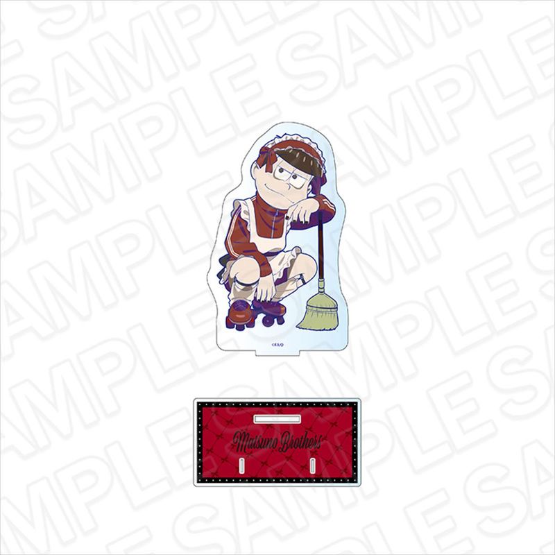 おそ松さん_リボン付きデカアクリルスタンド おそ松 ジャージメイド