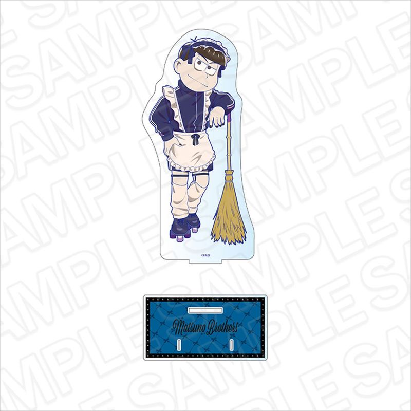 おそ松さん_リボン付きデカアクリルスタンド カラ松 ジャージメイド