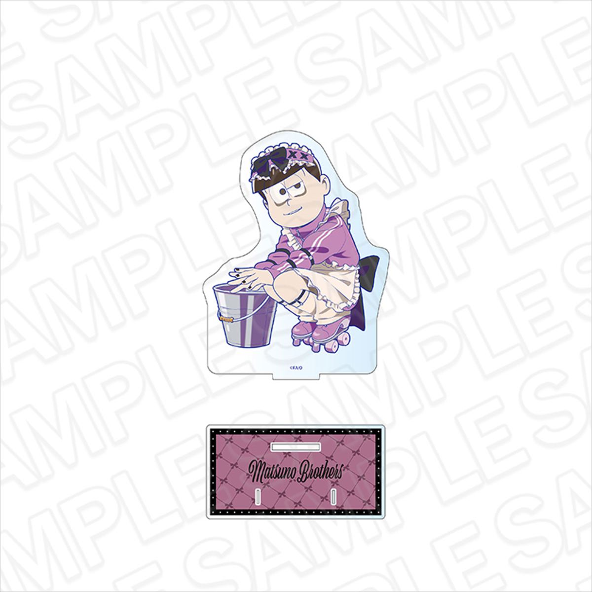 おそ松さん_リボン付きデカアクリルスタンド トド松 ジャージメイド ver.