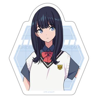 グリッドマン ユニバース_描き下ろしラバーマット（宝多六花＆新条