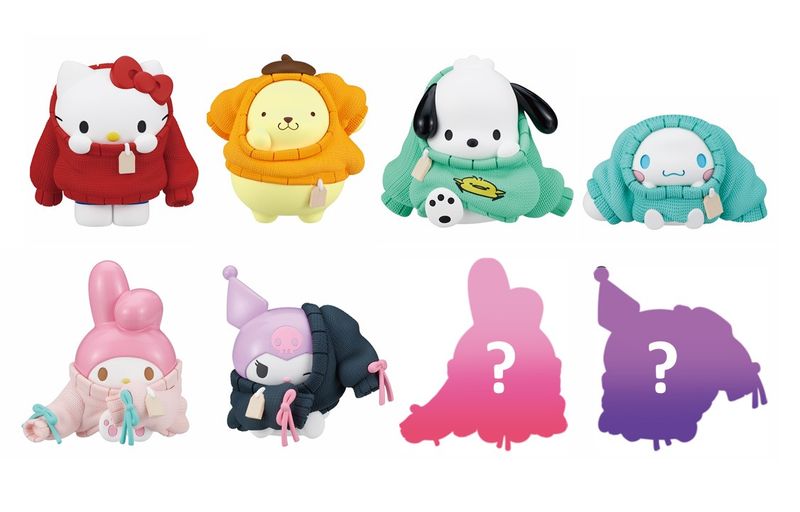 サンリオキャラクターズ_PERIHAPI! おきがえちゅう【BOX／8個入り