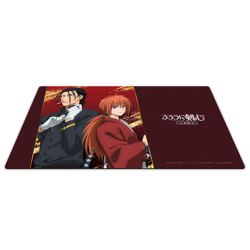 【プレイマット/ラバーマット】るろうに剣心-明治剣客浪漫譚-『緋村剣心』 るろうに剣心 -明治剣客浪漫譚-_キャラクターラバーマット 緋村