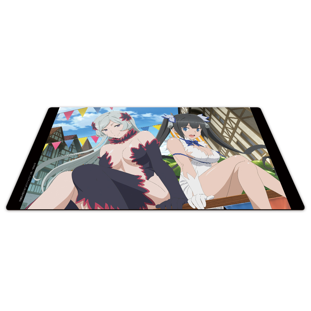 フロンティアゲーム　ダンまち　ヘスティア プレイマット ダンまちⅢ プレイマット 2種 | アニメ「ダンまち」シリーズ