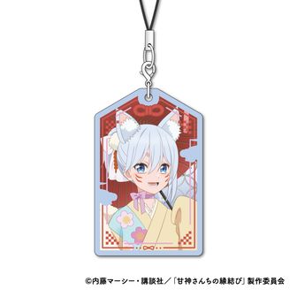 甘神さんちの縁結び 初詣フェア 缶バッジ 甘神朝姫　限定品 甘神さんちの縁結び』 トレーディング 缶バッジ 朝姫