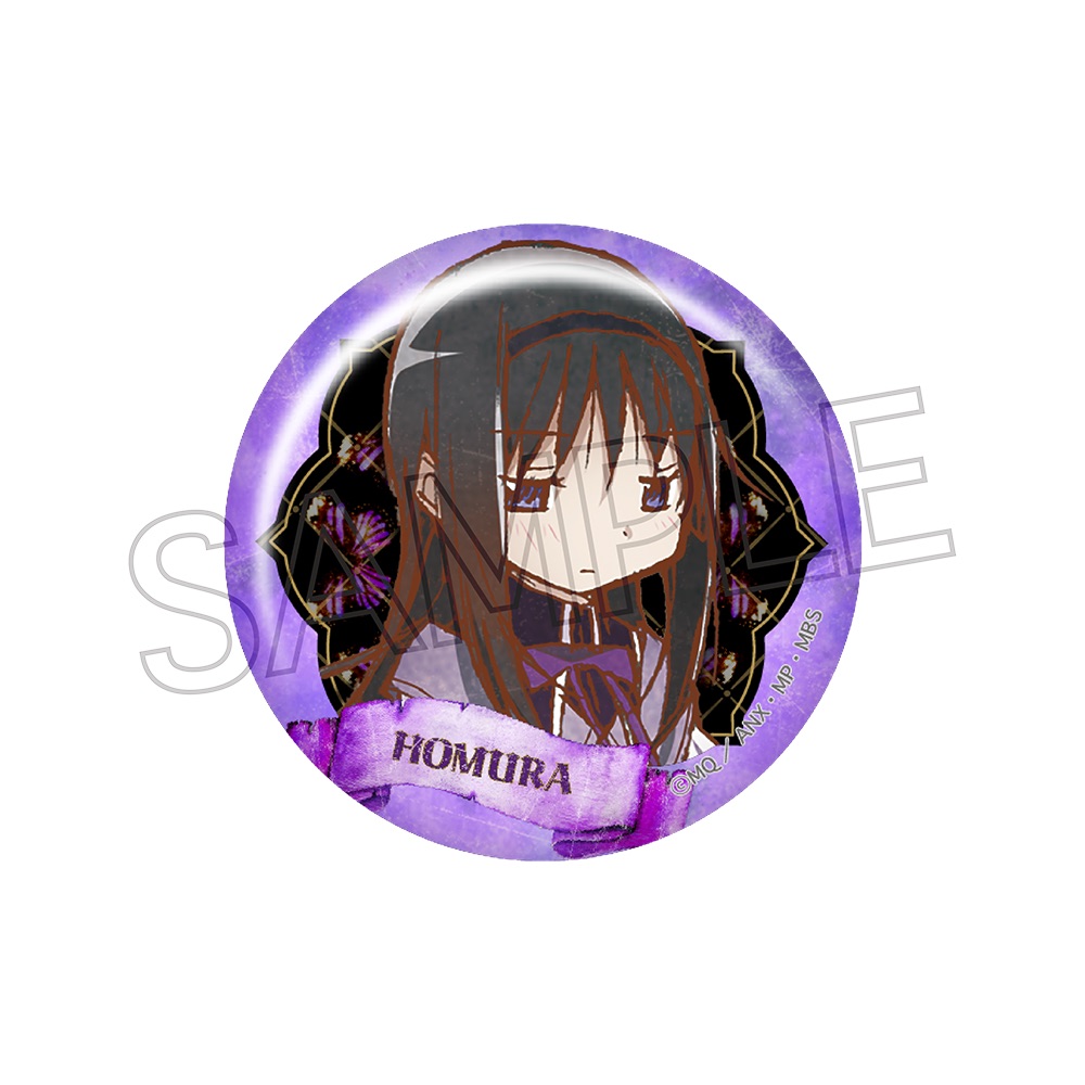 魔法少女まどか☆マギカ_ヴィンテージシリーズ 缶バッジ【コンプリート