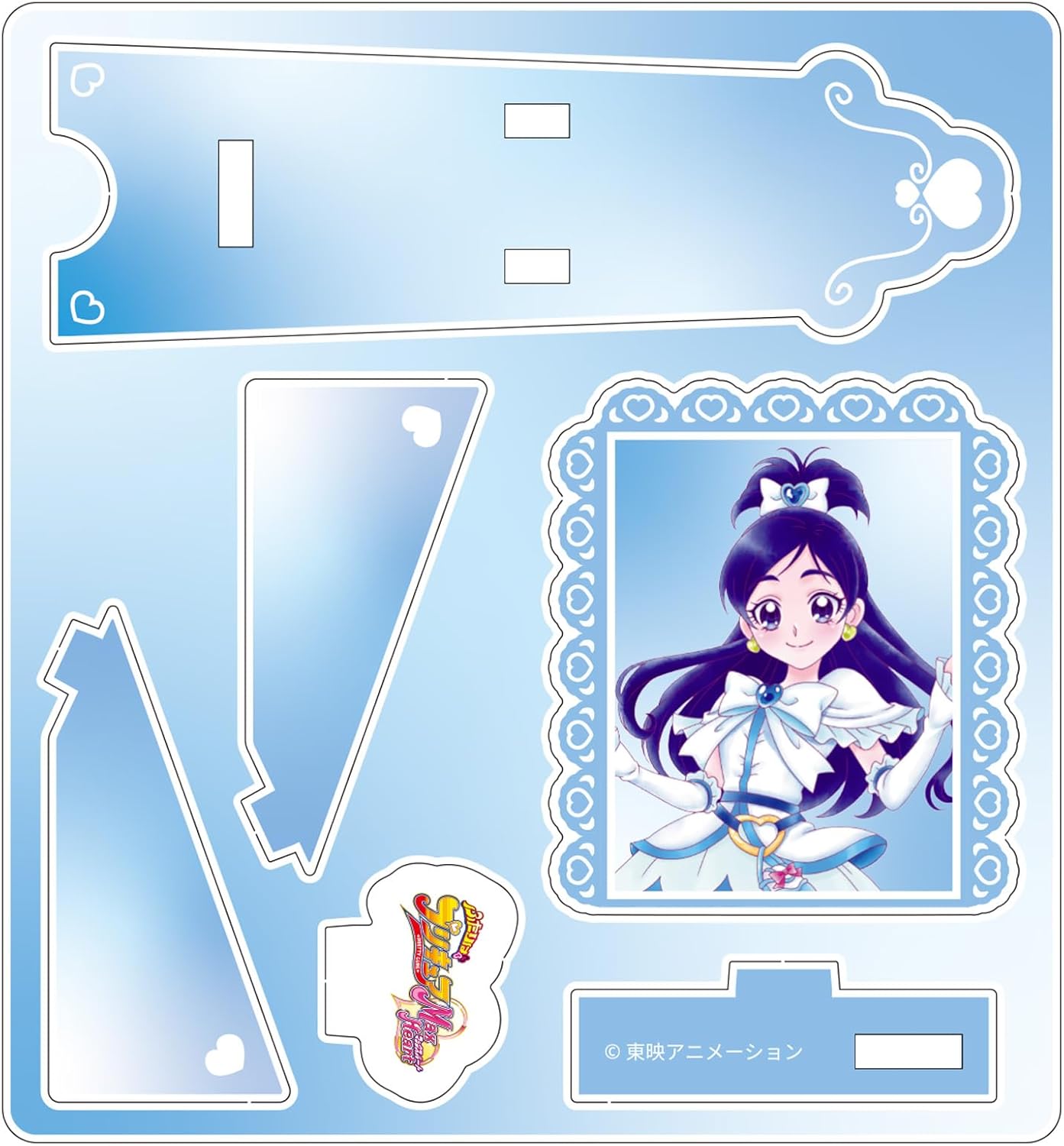 ふたりはプリキュア Max Heart_アクリルスタンド キュアホワイト