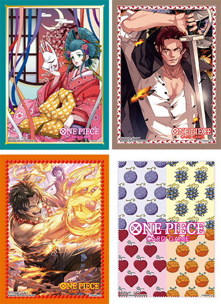 ONE PIECE カードゲーム オフィシャルカードスリーブ10(4種アソート)