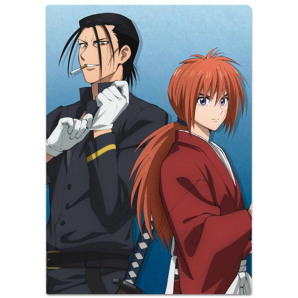 ②㊽ るろうに剣心　アートコースター　緋村抜刀斎 瀬田宗次郎 Seta Soujirou - Coaster - Rurouni Kenshin (瀬田宗次郎(淡色
