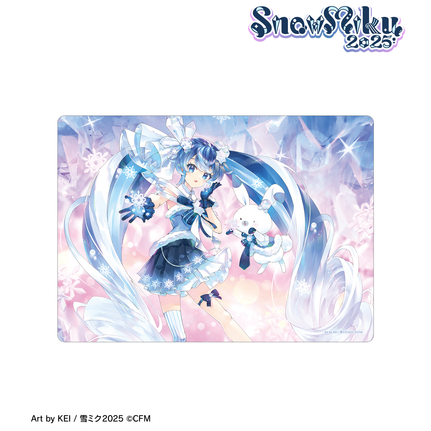 SNOW MIKU 2025_雪ミク Art by KEI A5硬質ケース