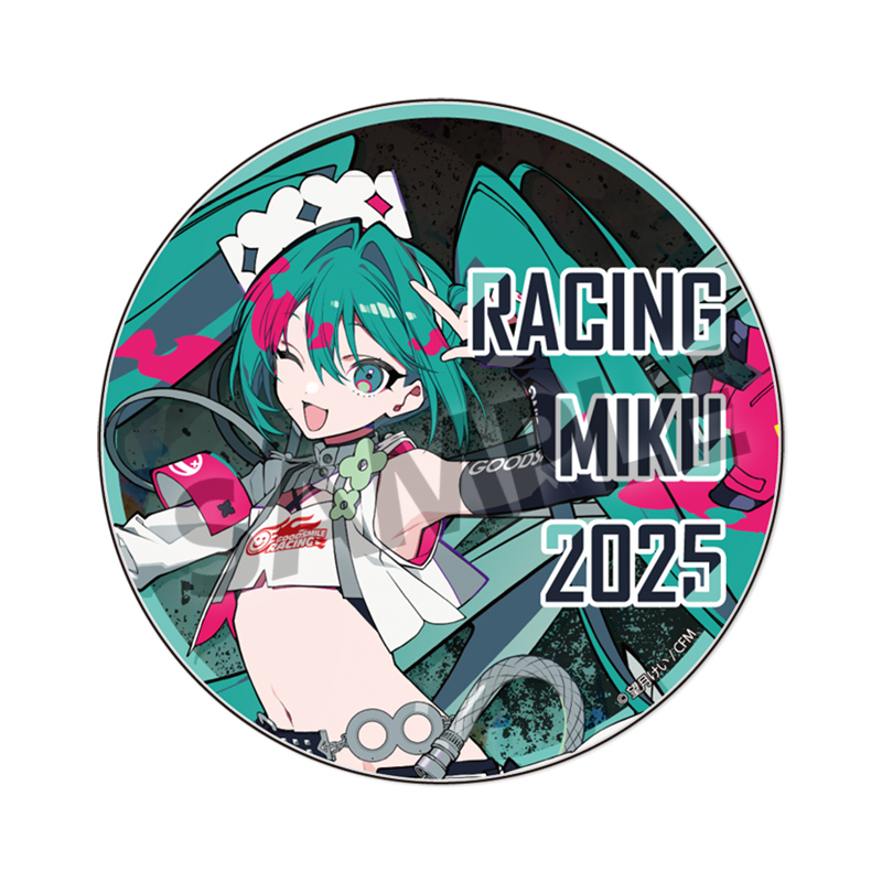 レーシングミク 2025_キービジュアル2 Ver. アクリルコースター