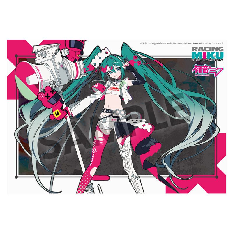 レーシングミク 2025_キービジュアル1 Ver. ビジュアルアクリル