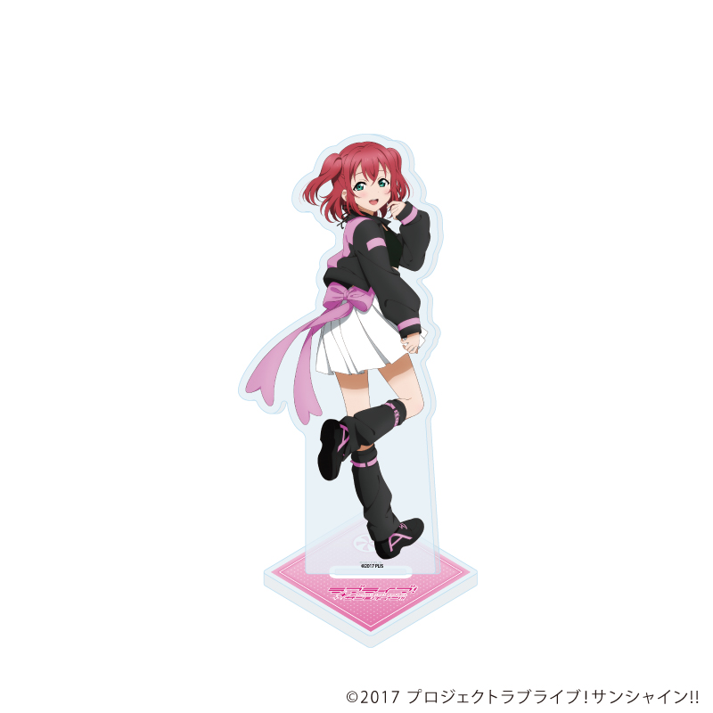 ラブライブ！サンシャイン!!_アクリルスタンド09/サイバーネオンver. 黒澤 ルビィ(描き下ろしイラスト)