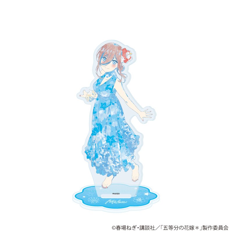 五等分の花嫁＊_アクリルスタンド03/三玖(SPARKLY PAINT) | 公式