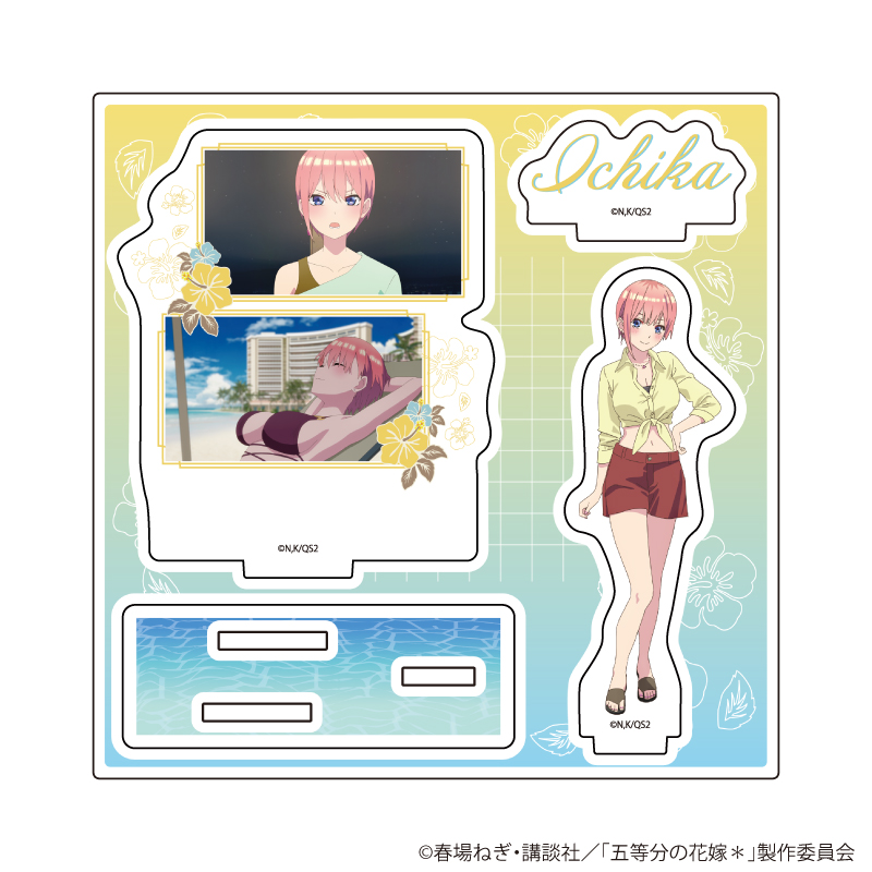 五等分の花嫁＊_アクリルスタンドプレート01/一花(公式イラスト)
