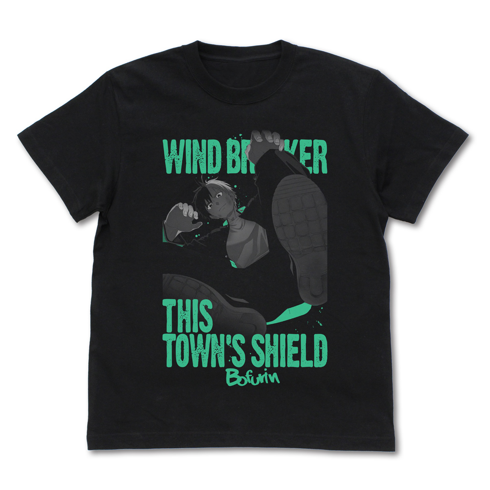 新着入荷の通販 WIND BREAKER_Mサイズ_桜遥 Tシャツ/BLACK | 公式グッズ・公式 メンズウェア