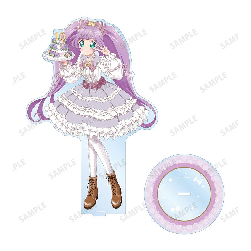 プリパラ10周年_描き下ろし 真中らぁら 花まつりver. 特大アクリル