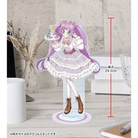 プリパラ10周年　真中のん　アクリルスタンド　アクスタ　まるくじ　花まつり プリパラ10周年_描き下ろし 真中らぁら 花まつりver. 特大アクリル