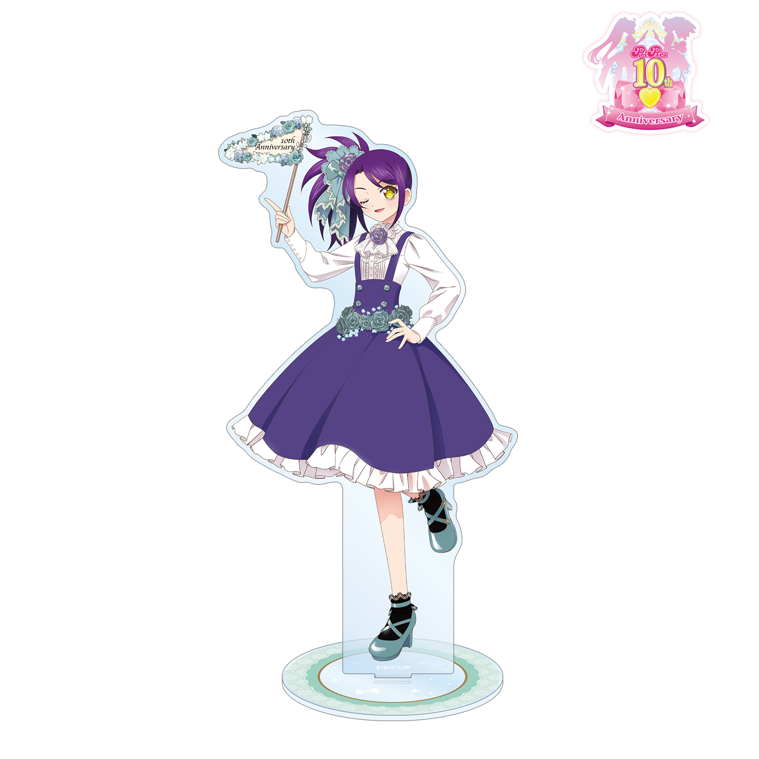 プリパラ10周年_描き下ろし 東堂シオン 花まつりver. 特大アクリルスタンド