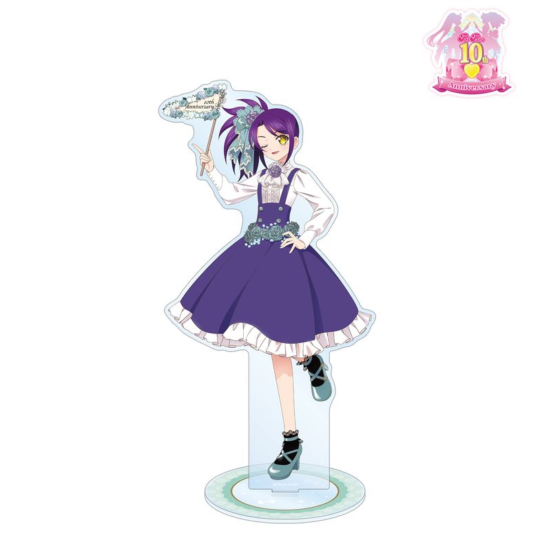 プリパラ10周年_描き下ろし 東堂シオン 花まつりver. 特大アクリル