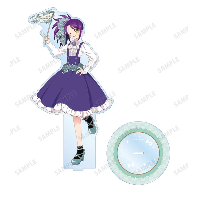 プリパラ10周年_描き下ろし 東堂シオン 花まつりver. 特大アクリル