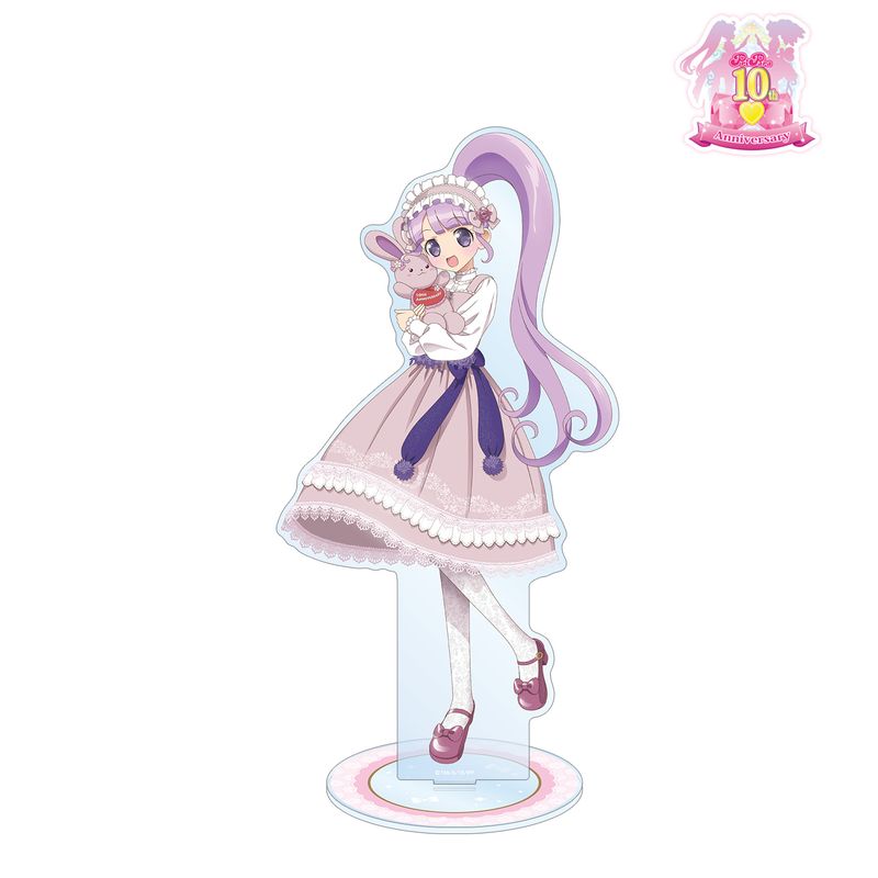 プリパラ　真中のん　10周年　アニメイト　グッズセット プリパラ10周年_描き下ろし 真中のん 花まつりver. 特大アクリル